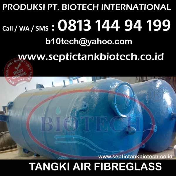 Water tank Fiberglass Capacity 500 Liter