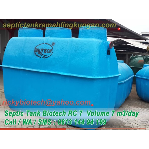 2000 liter RC 2 Septic Tank Bio Filtration RC type