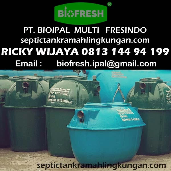BT 06 Tank Septic for capacity 2 person and 3 person