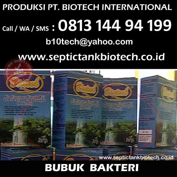 Bakteri Pengurai / Bubuk Bakteri Biotech Bubuk untuk WC penuh